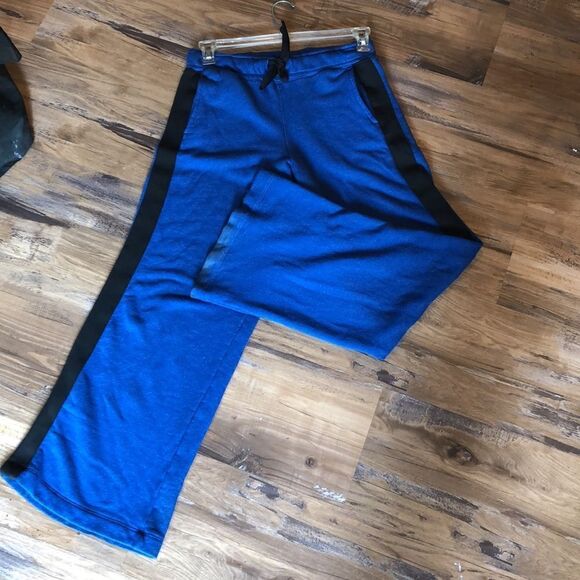 Alala Wide Leg Stripe Active Lounge Streetwear Pants - Picture 2 of 14